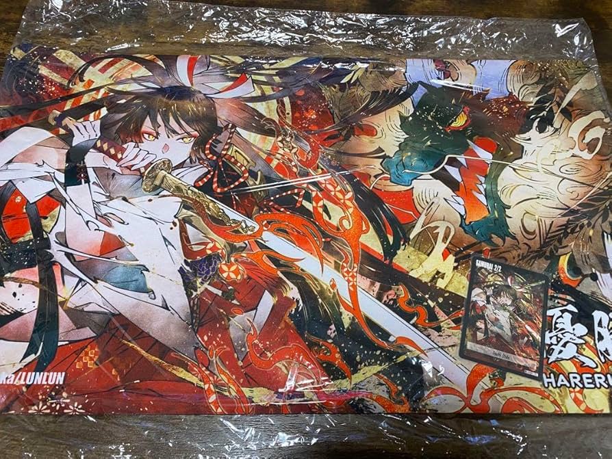 Amazon | MTG 神を討つ プレイマット+侍トークン 匈歌ハトリ先生