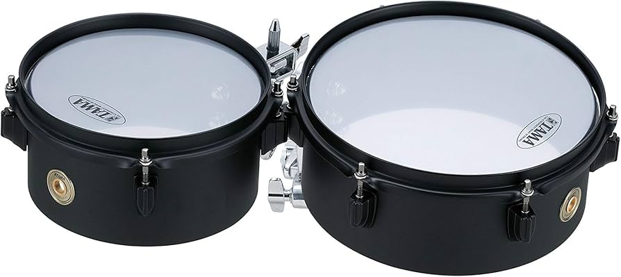Amazon | TAMA タマ ブラック・スティール・ミニ・ティンバレス 【8