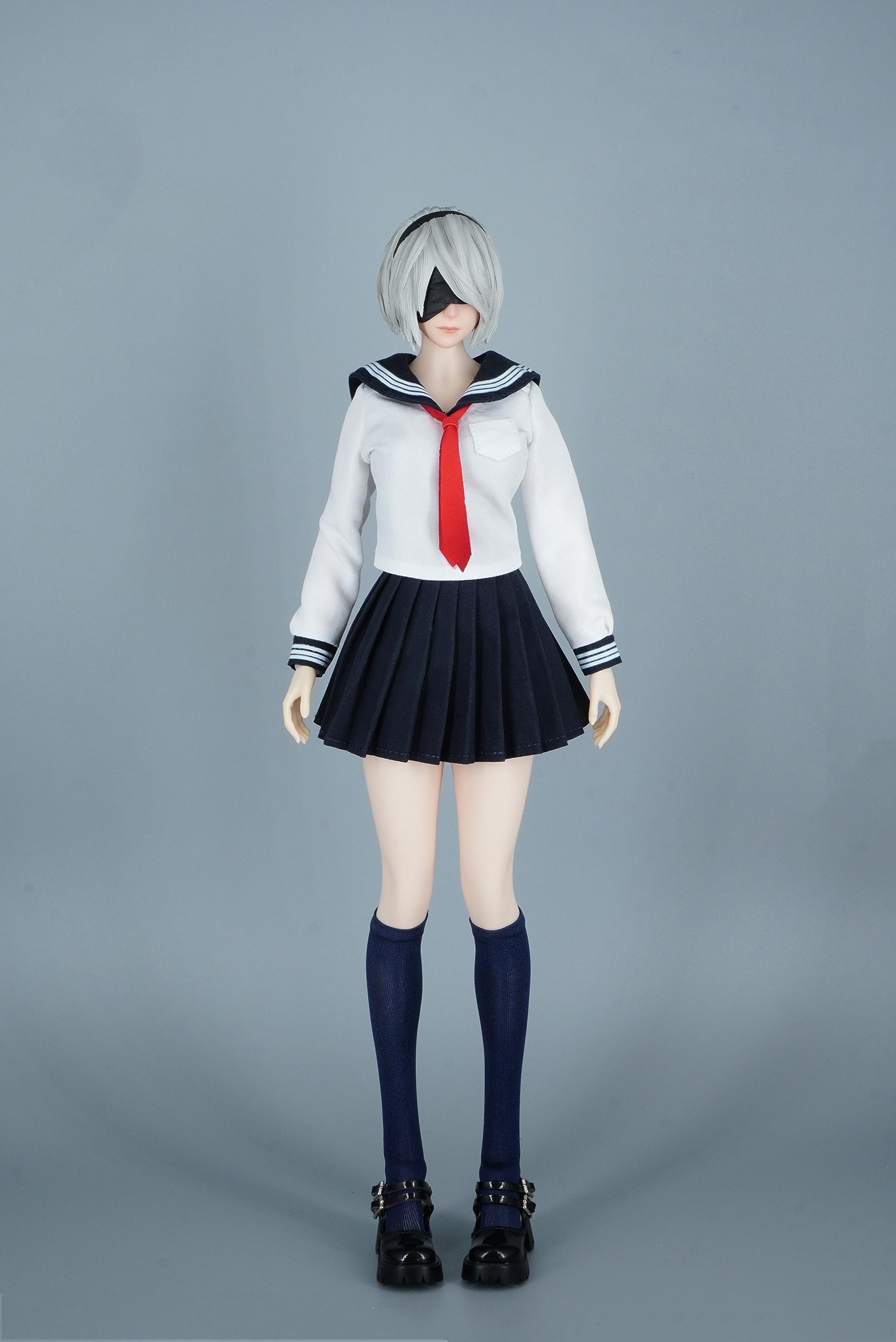 Amazon | OBEST SAtoys 1/6 JK 女子高生 水着制服 セット 素体 用 服