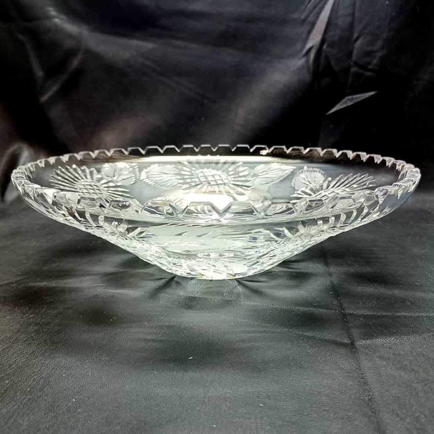 LAUSITZER GLASラウジッツァー 切子鉢 ボウル ハンドカット