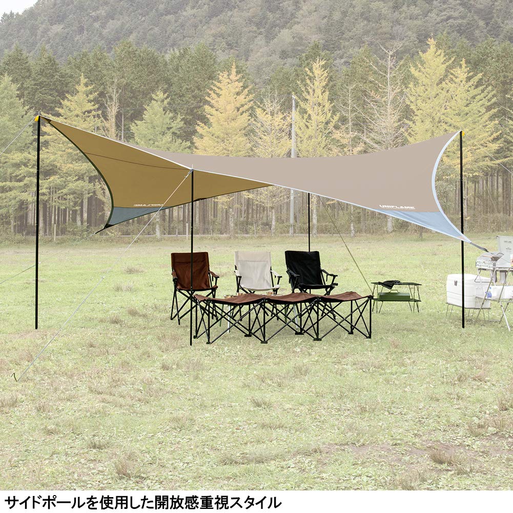 Amazon | REVOタープⅡ（L） TAN | UniFlame | タープ