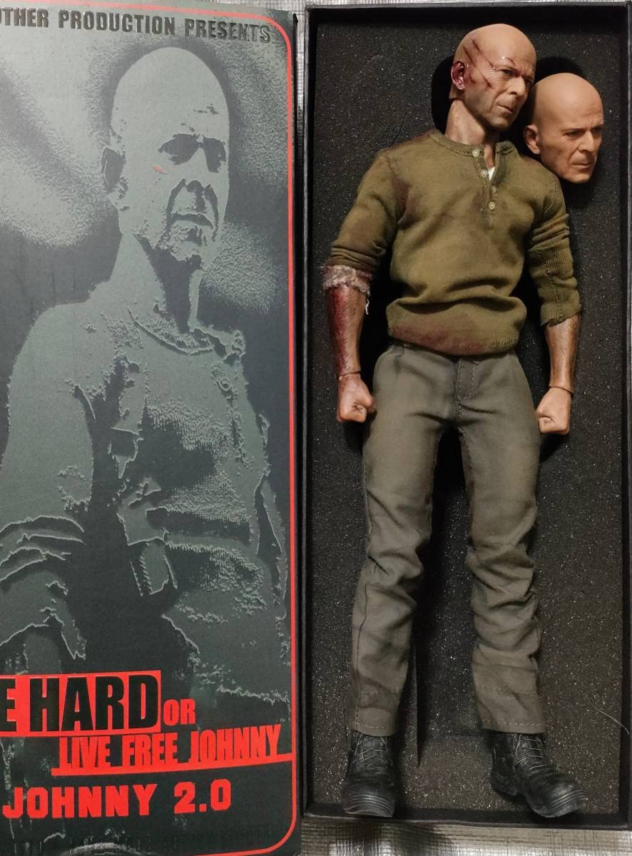 Amazon.co.jp: 1/6 ブルース・ウィリス アクションフィギュア ダイ