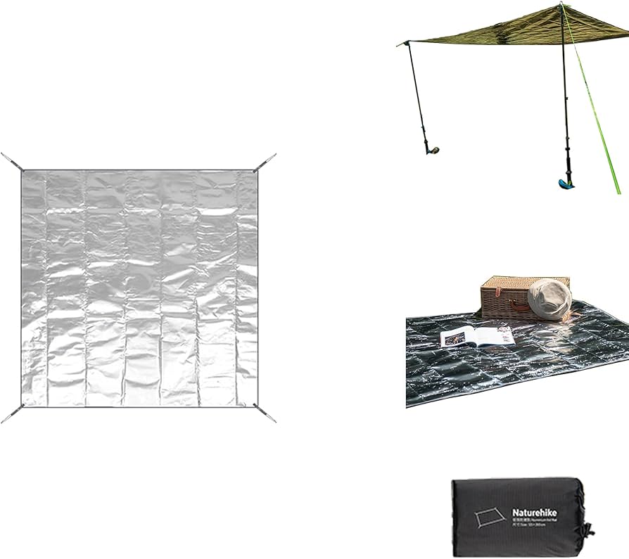 ネイチャーハイクテント・銀マットセット ネイチャーハイクテント・銀