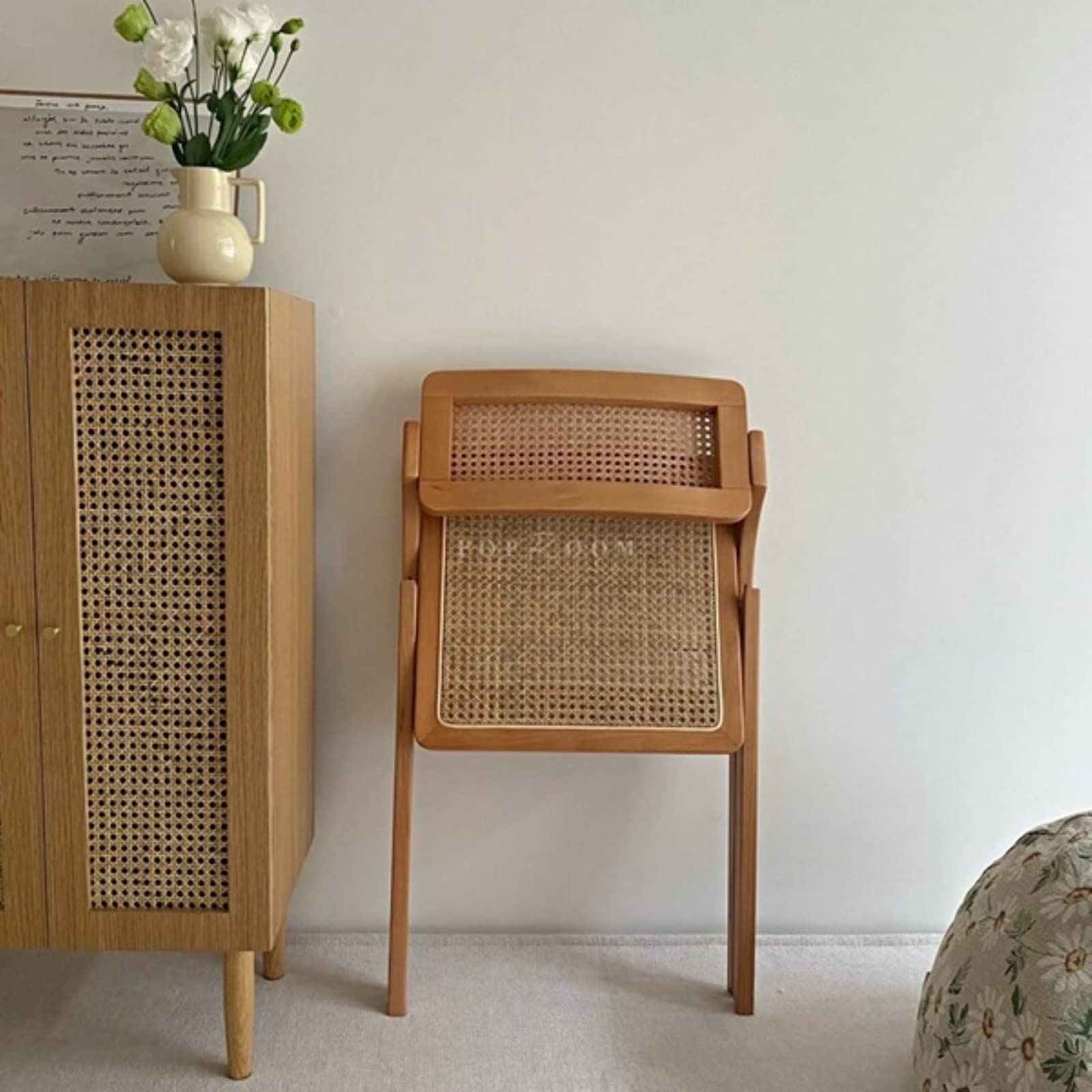 Amazon｜POPROOM ラタンチェア ダイニングチェア フォールディング