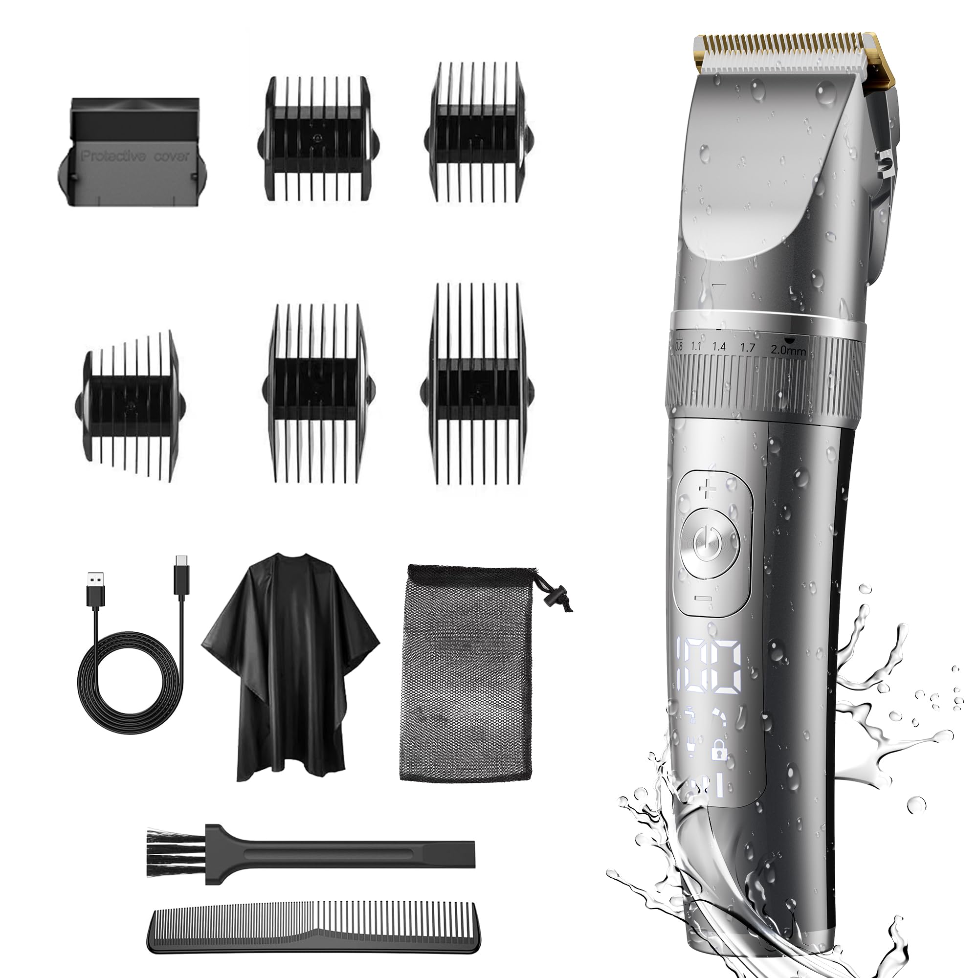 Amazon.co.jp: バリカン メンズ 【2025新登場 Type-C充電式】 ヘア