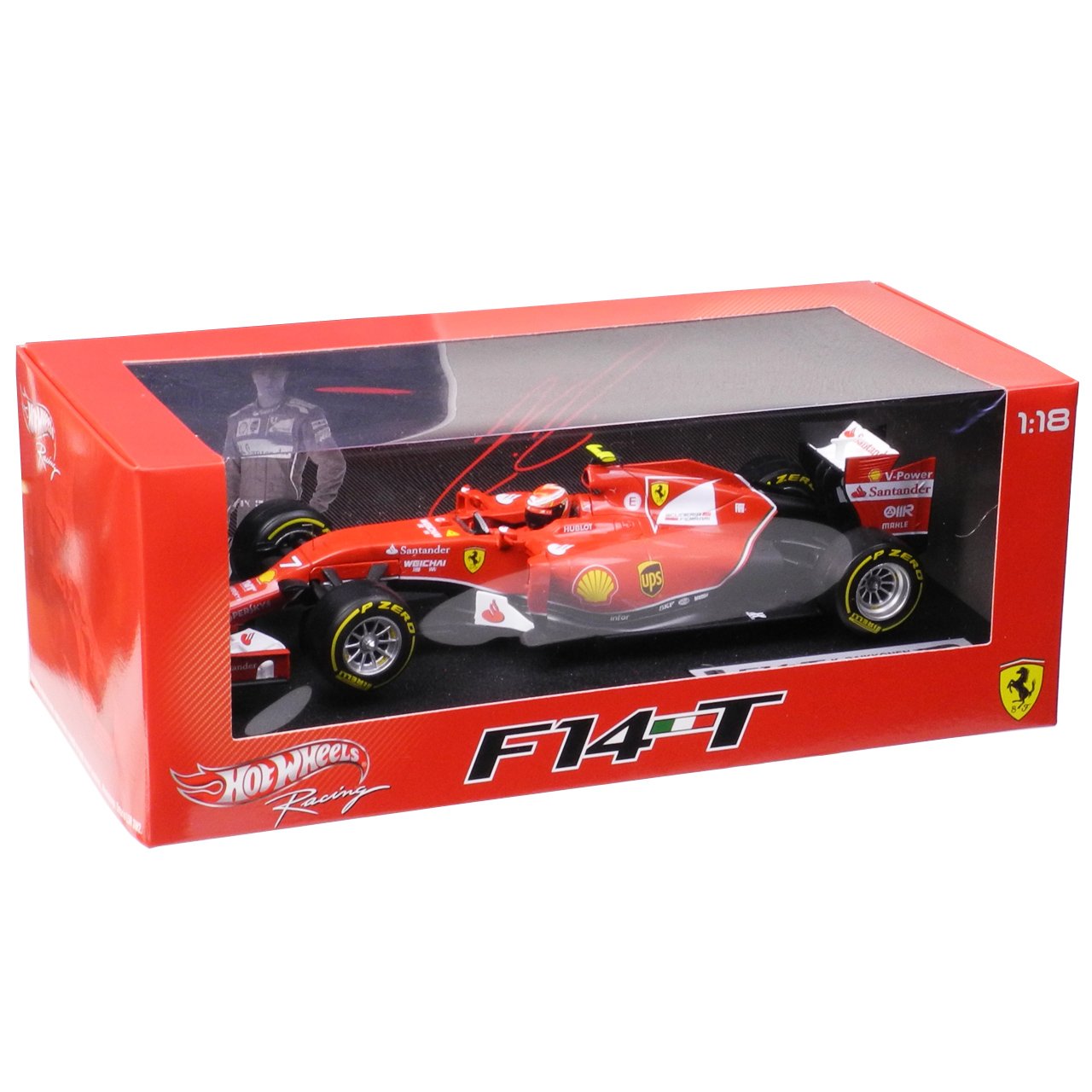 1/18 ホットウィール フェラーリ Ferrari F14T K.ライコネン $_57.JPG