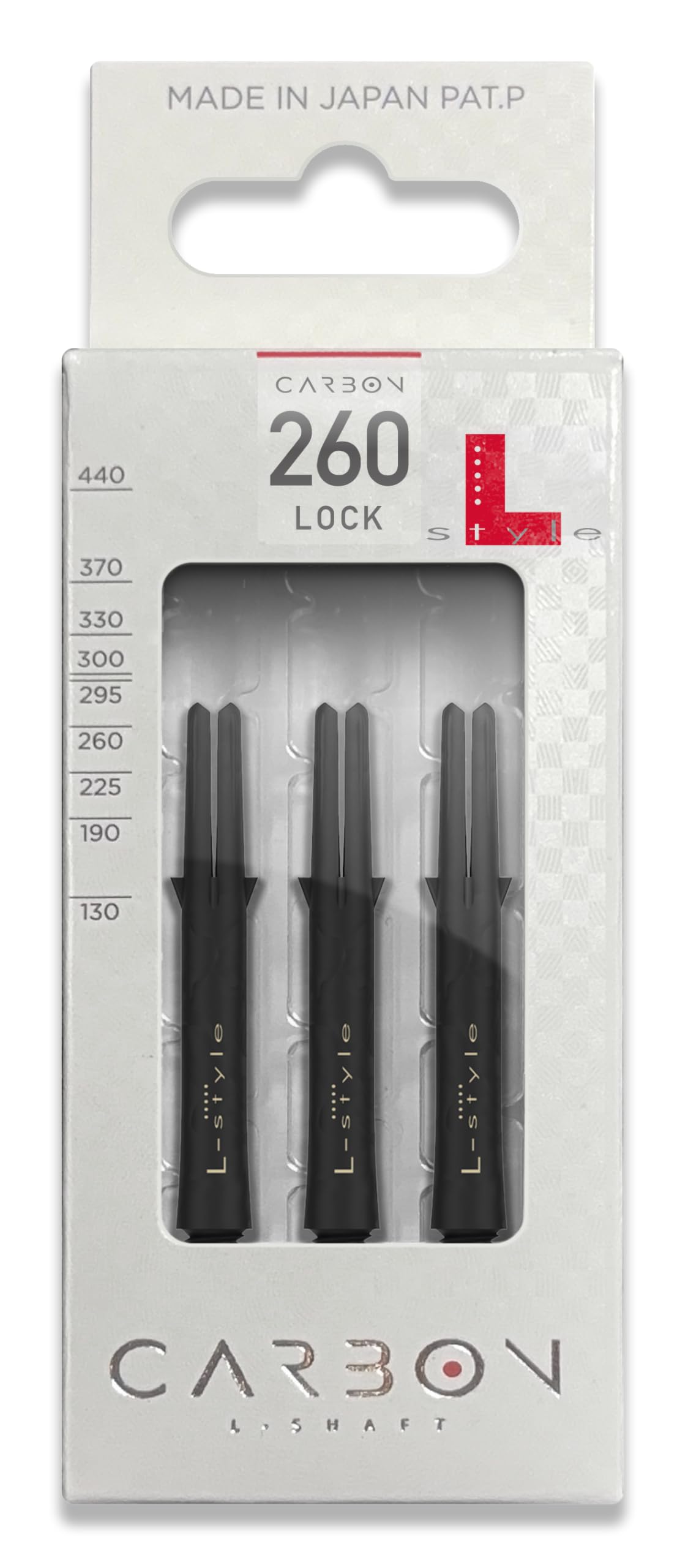 L-Style 260 カーボンシャフト5本セットです。 L-Style 260