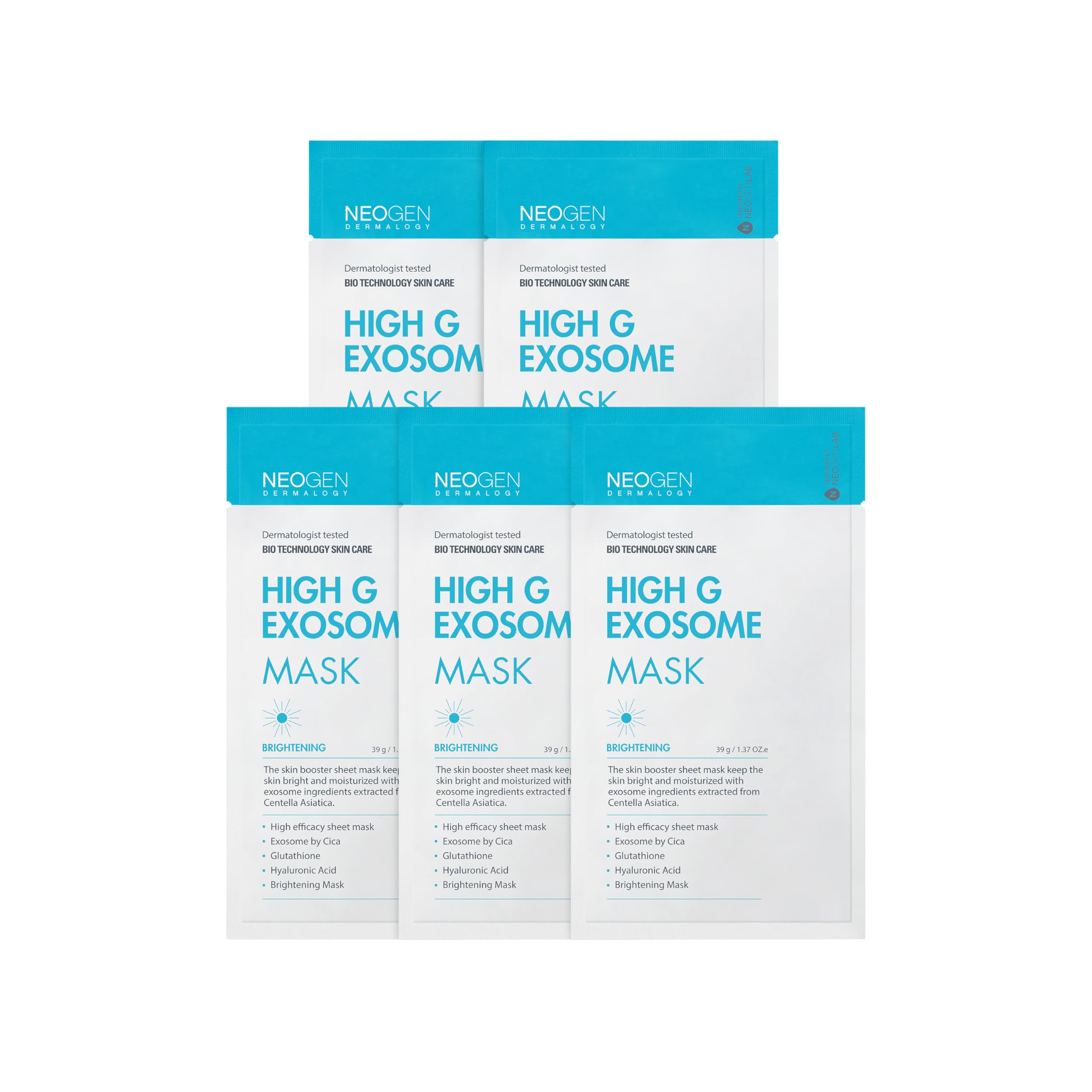 Amazon.com : [K-Beauty] NEOGEN DERMALOGY High G Exosome Mask Sheet