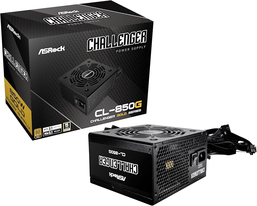 Amazon.com: ASRock Challenger 850W Power Supply Auto iCOOL