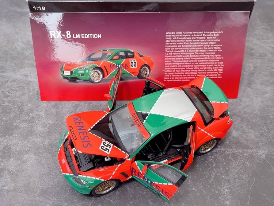 Amazon | AUTOart 1/18 RACING DIVISION MAZDA RX-8 LM VERSION #55