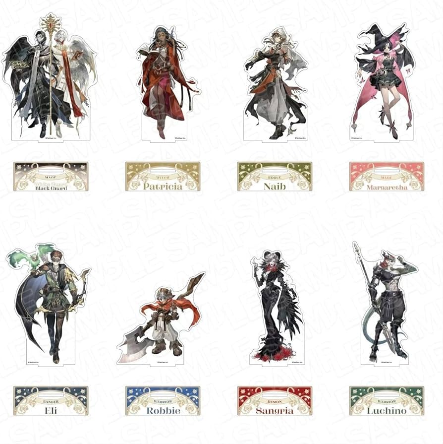 Amazon.co.jp: IdentityⅤ第五人格 白黒無常 断罪狩人 墓守 魔卜カゲ