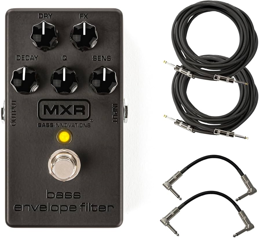 Amazon.com: MXR M82 Bass Envelope Filter Pedal - Blackout Series