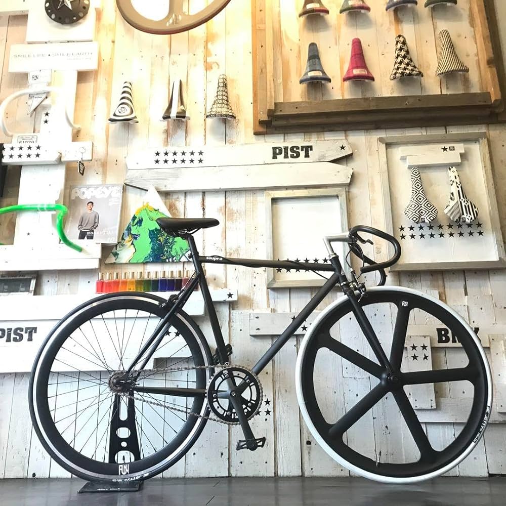 Amazon | 【】fun 700c マットブラックパシュートフレーム ピスト