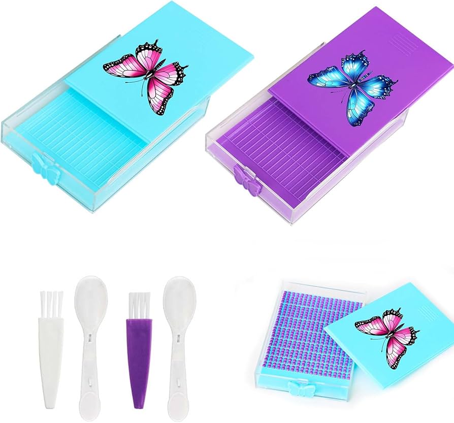 Amazon.co.jp: PAVIKEダイヤモンドアートトレイ【2個入り 】トレイ