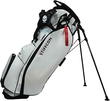 Amazon | GOLF STAND BAG_PLAIN WHITE/スタンドキャディバッグ