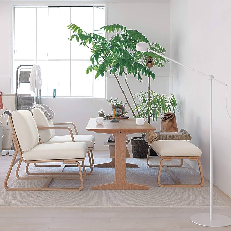 Amazon｜無印良品 リビングでもダイニングでもつかえるテーブル・1