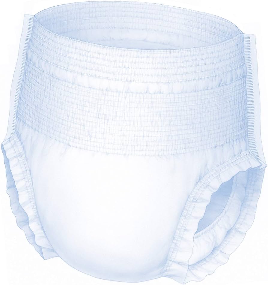 Amazon.co.jp: 大人用紙おむつ うす型 パンツ 2回分吸収 M-L 18枚 肌