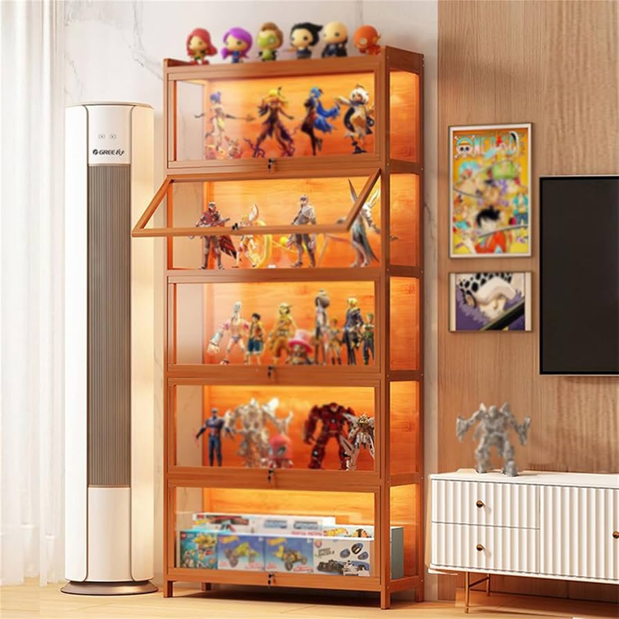 Amazon.co.jp: Pounjsd ショーケース フィギュア ディスプレイ