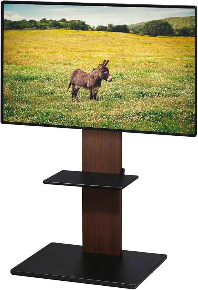 Amazon｜WALL B1 テレビスタンド + 棚板付き セット 隠しキャスター