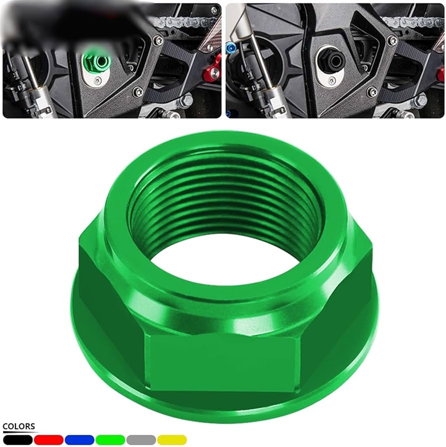 Amazon.com: TCHAU Bodywork Kits Rear Wheel Axle Nut Screw Bolt