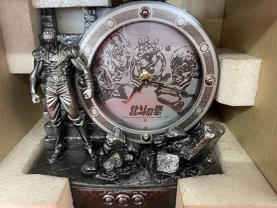 Amazon.co.jp: リズム時計 ケンシロウ オブジェクロック 「北斗の拳