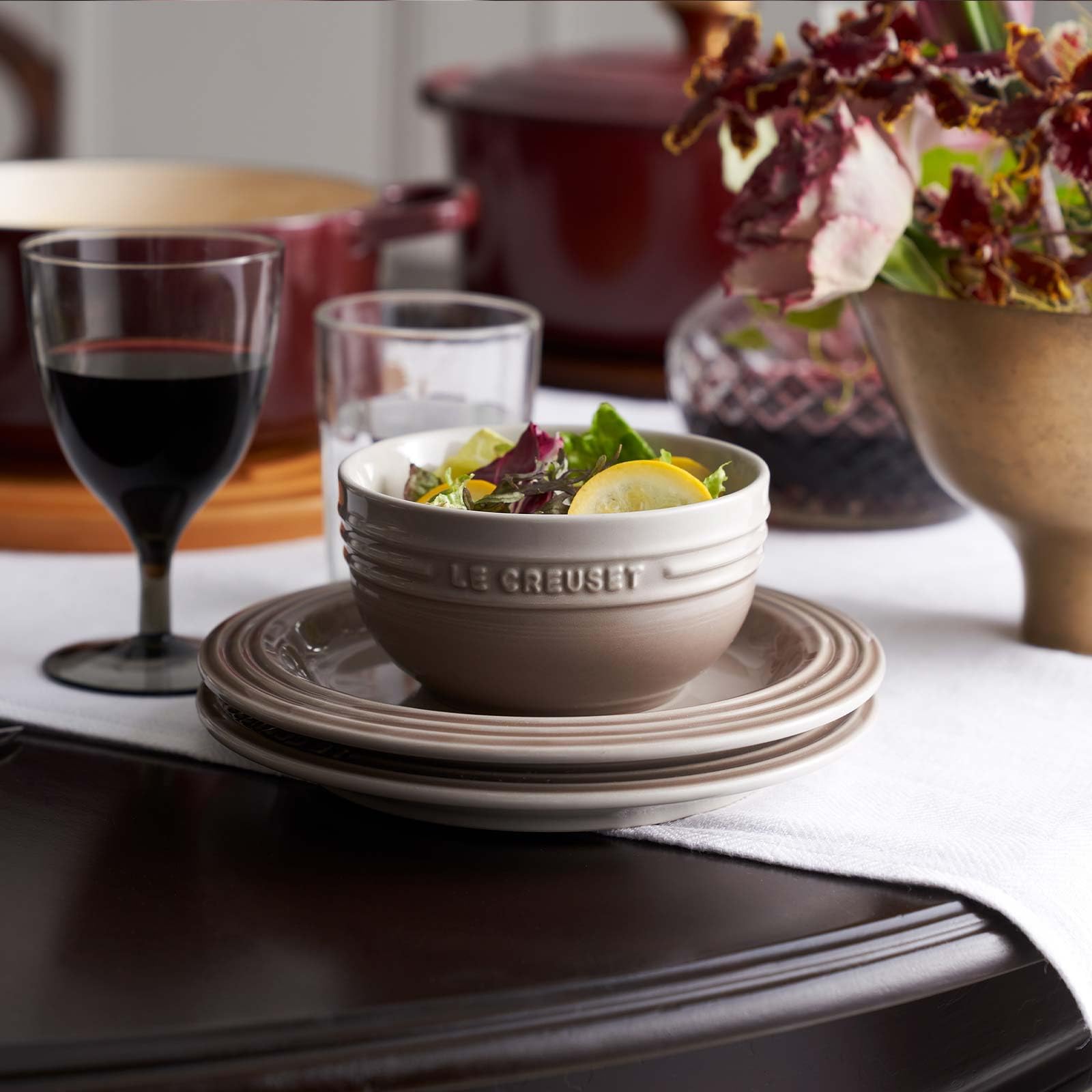 Amazon.co.jp: ル・クルーゼ(Le Creuset) レジェ プレート 皿 18cm