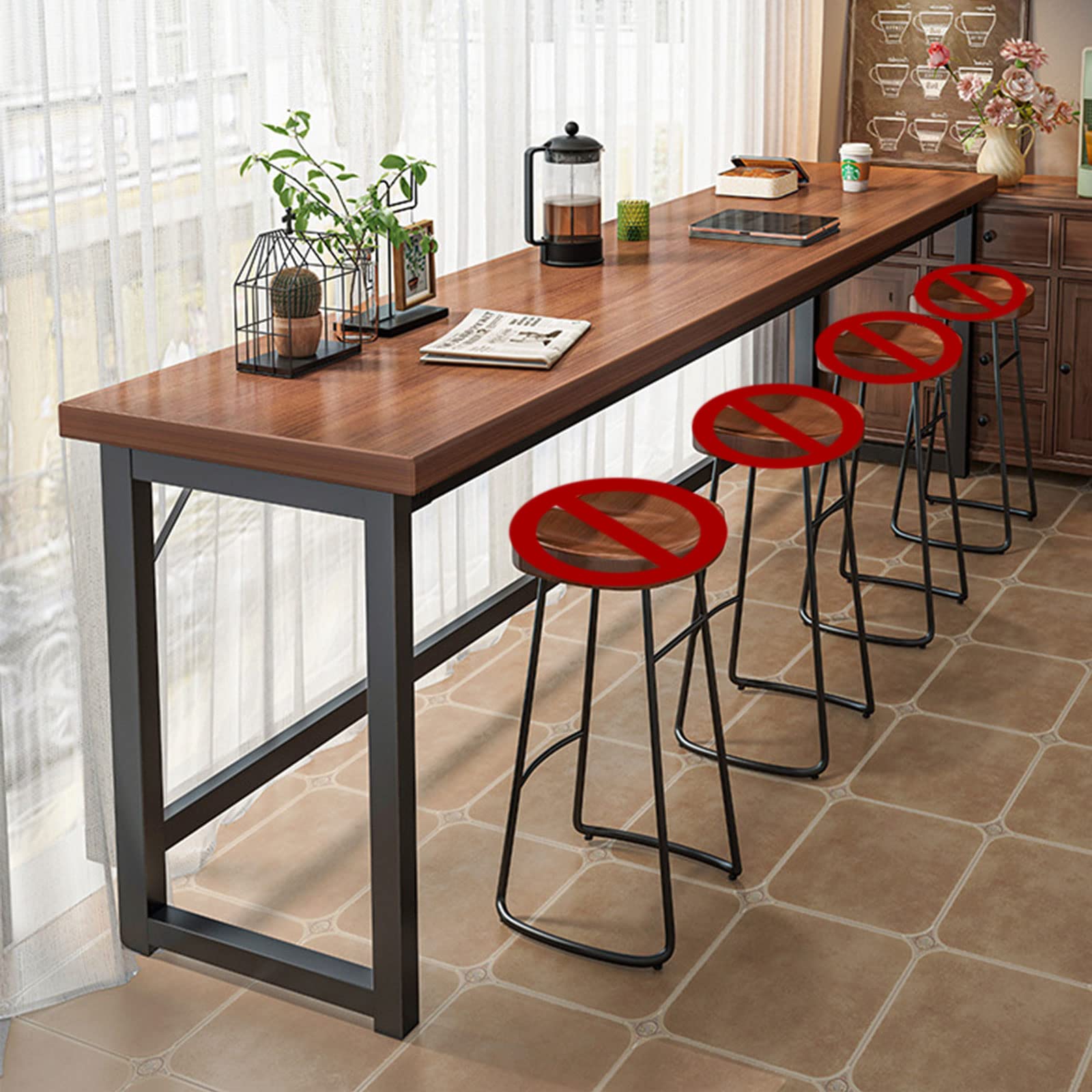 Amazon｜FVTVHEV カウンターテーブル バーカウンター 省スペース
