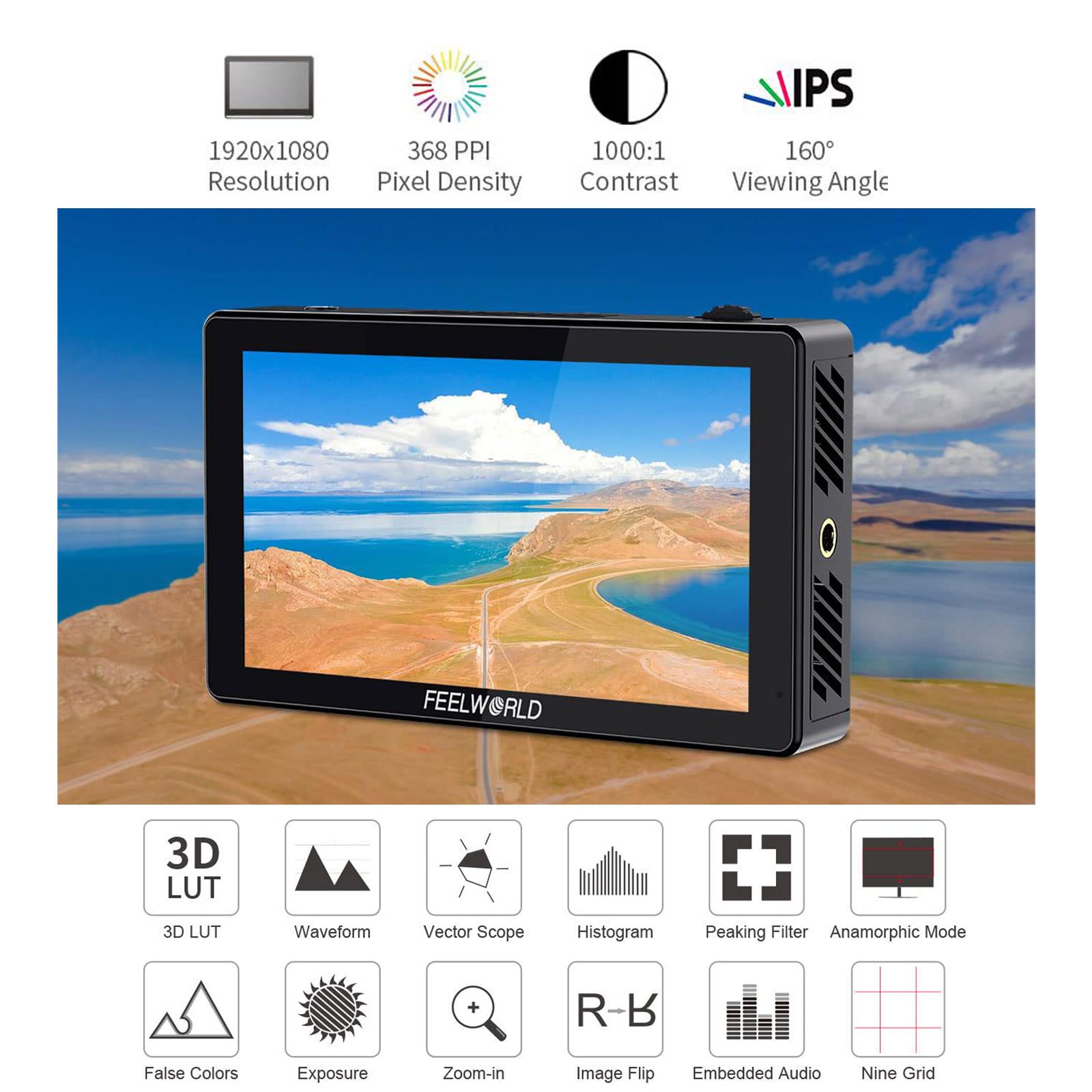Amazon.com : FEELWORLD LUT5 5.5