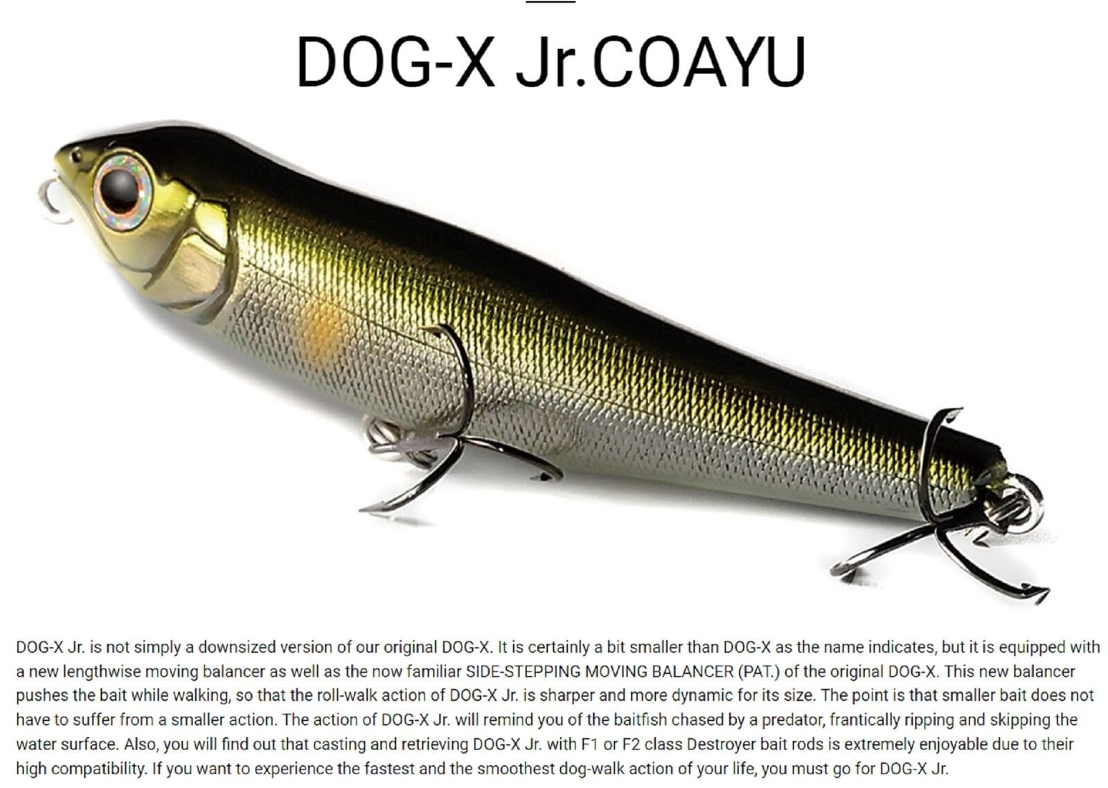 ☆激レア☆メガバス2006年 干支ドッグX Jr. coayu 戌年