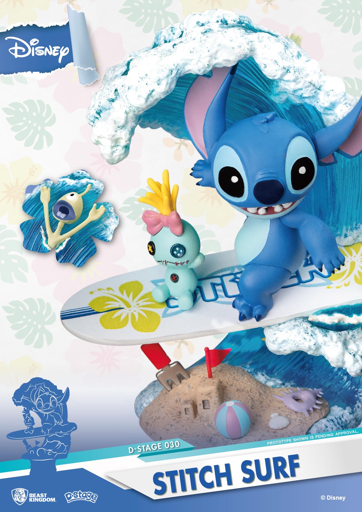 Amazon.com: Lilo & Stitch: Stitch Surfing DS-030 D-Stage Series