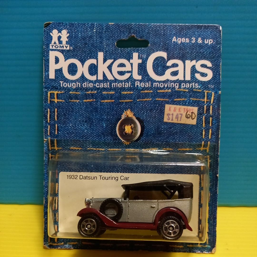 Amazon.co.jp: トミカPocket Cars 60-1 ダットサン1号 アメリカ輸出