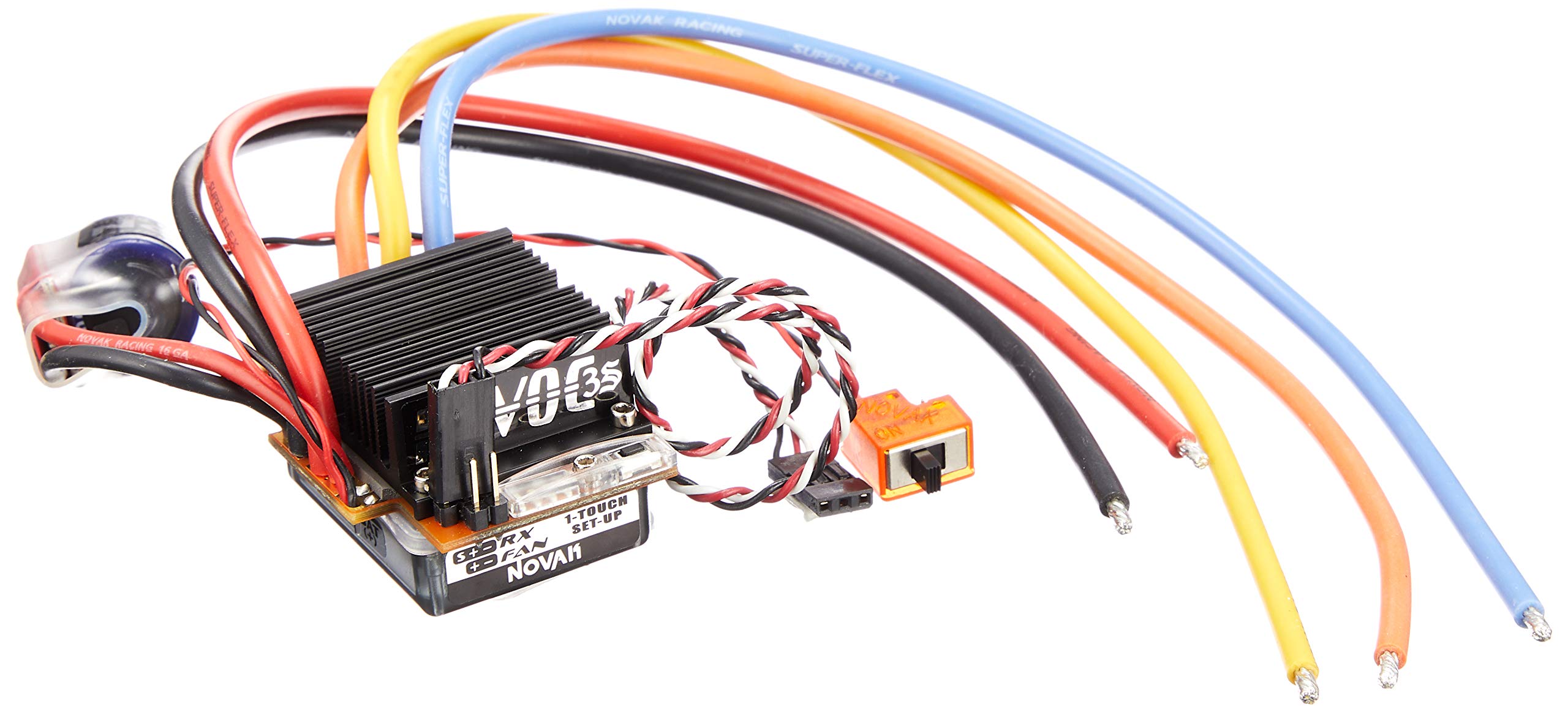 NOVAK Velocity 3.5RブラシレスモーターGTBアンプセット 希少 NOVAK