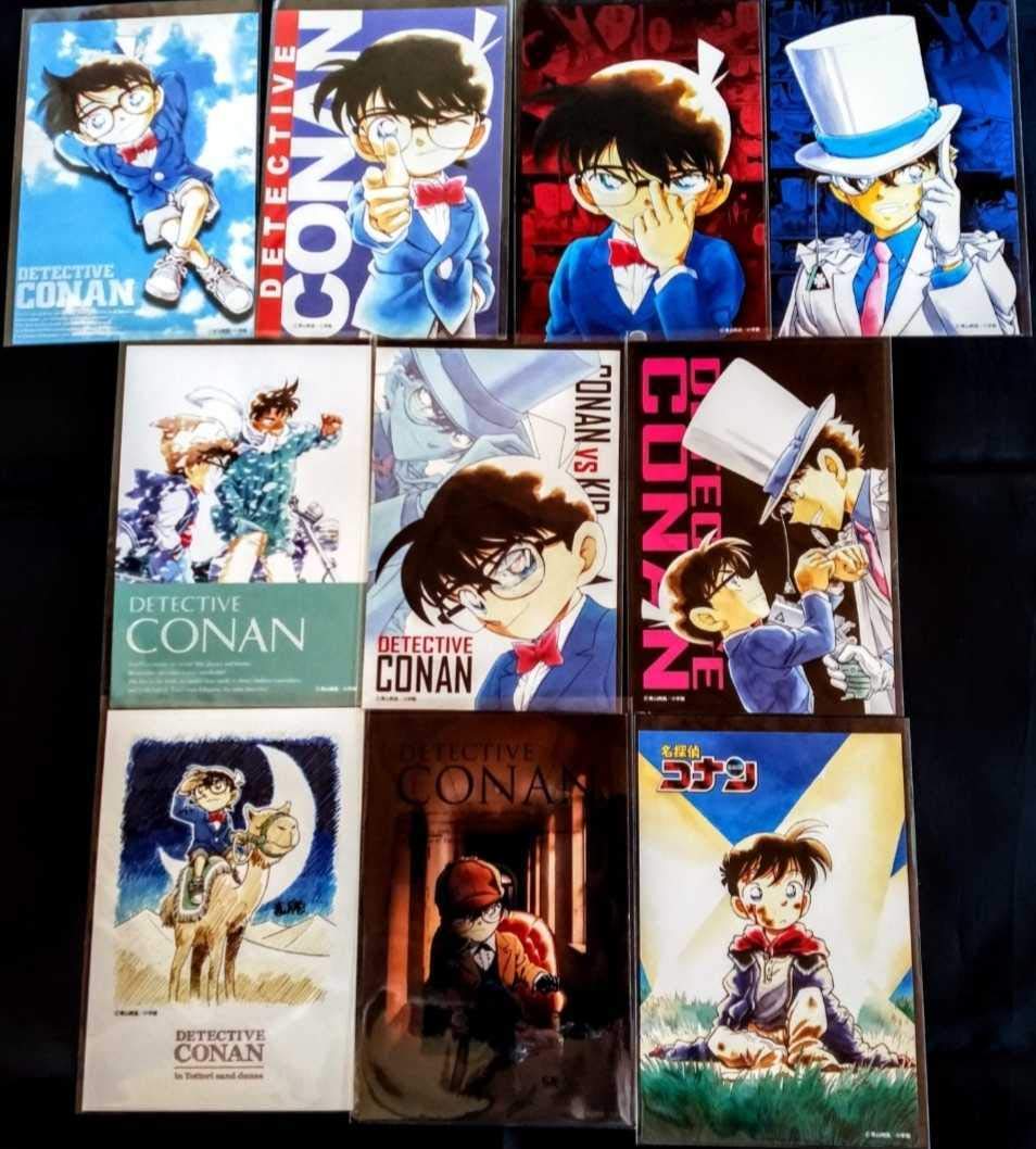 Amazon | 鳥取 限定 コナン 原画 ポストカード 全24種 フル