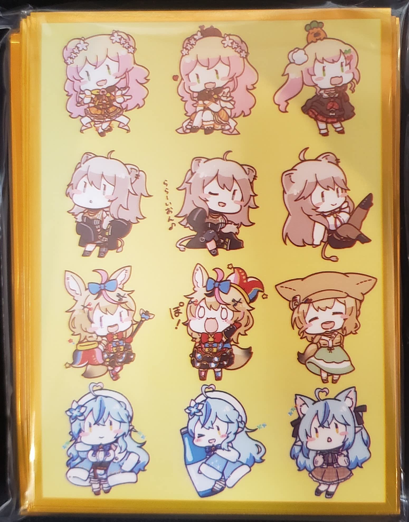 Amazon.co.jp: 白詰草 スタンダードサイズ カードスリーブ 『ホロ 5