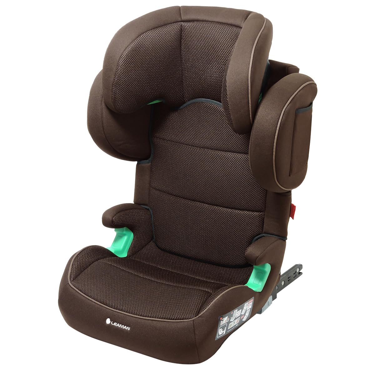 Amazon | リーマン ハイバックジュニアISOFIX R129 ブラウン JG503