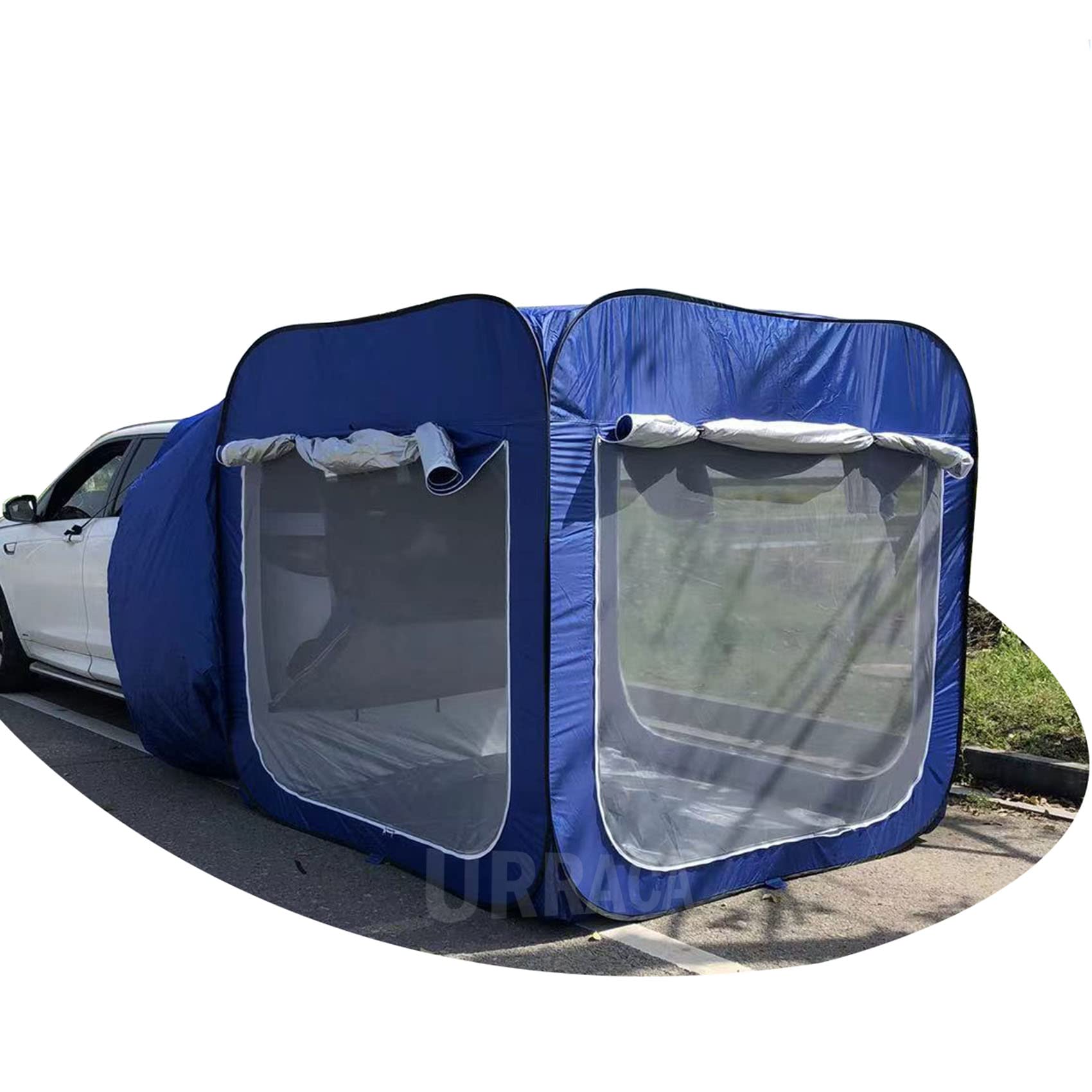 LS-21 車中泊用テント 青 LS-21 車中泊用テント 青 カーサイド