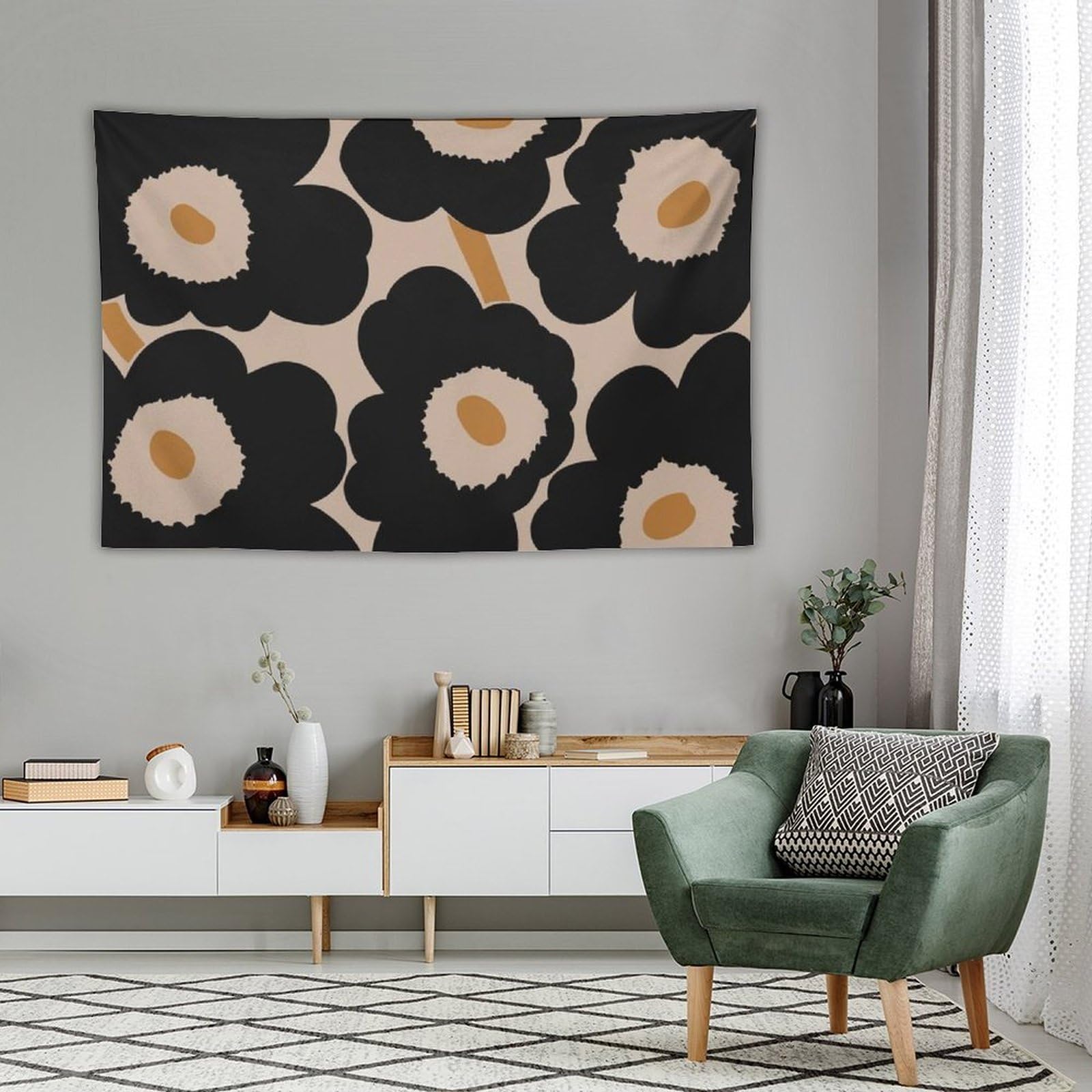 Amazon.co.jp: マリメッコタペストリー スタイリッシュタペストリー