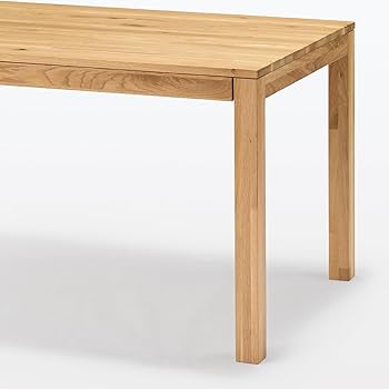 Amazon.co.jp: MUJI 無印良品 木製テーブル オーク材 幅80×奥行80×高さ