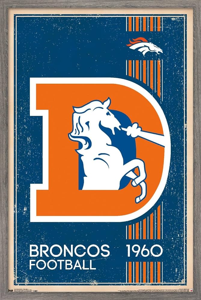 Amazon.co.jp: Trends International NFL デンバー・ブロンコス