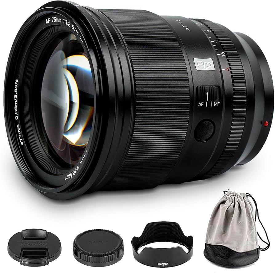 Amazon.com : VILTROX 75mm f/1.2 F1.2 Pro Z-Mount Ultra Wide Angle