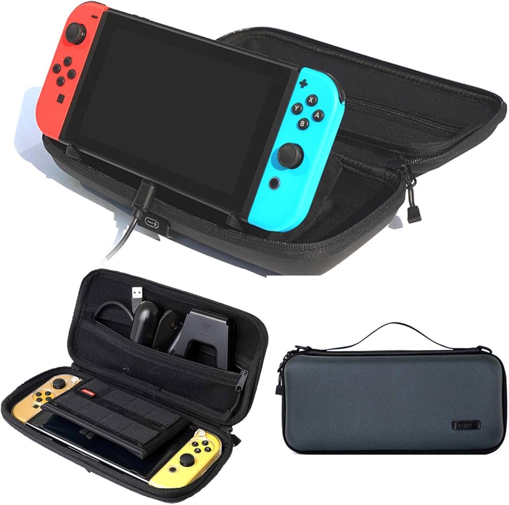 Amazon.co.jp: PLEVE-STAND POUCH FOR NINTENDO SWITCH スタンドポーチ