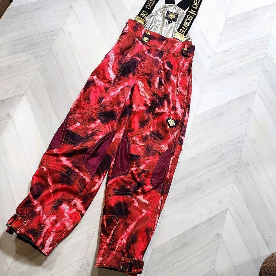 Amazon.co.jp: デサント スキーウェアパンツ サスペンダー メンズ M