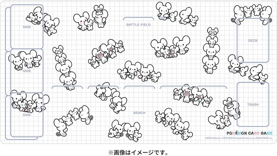 Amazon.co.jp: ポケモン(Pokemon)カードゲームラバープレイマット