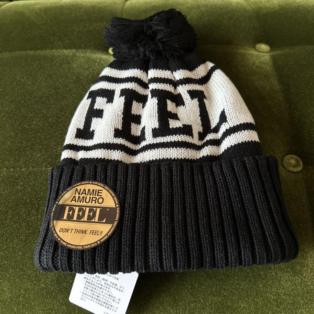 Amazon.co.jp: 安室奈美恵 FEELツアー ニット帽 ZIUT : ファッション
