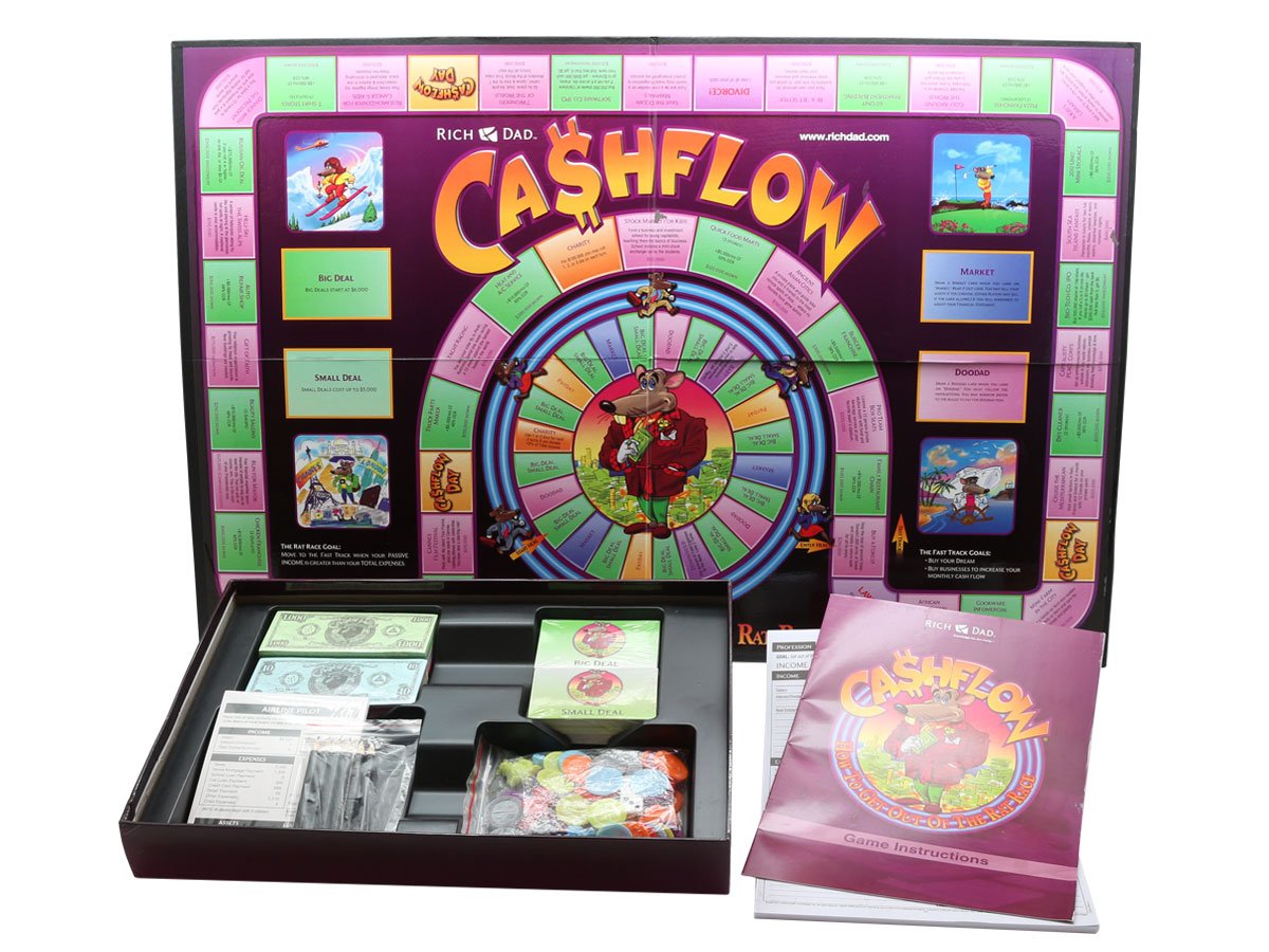 Amazon.com: CASHFLOW 101 & CASHFLOW 202 INVESTMENT BOARD GAME - BY