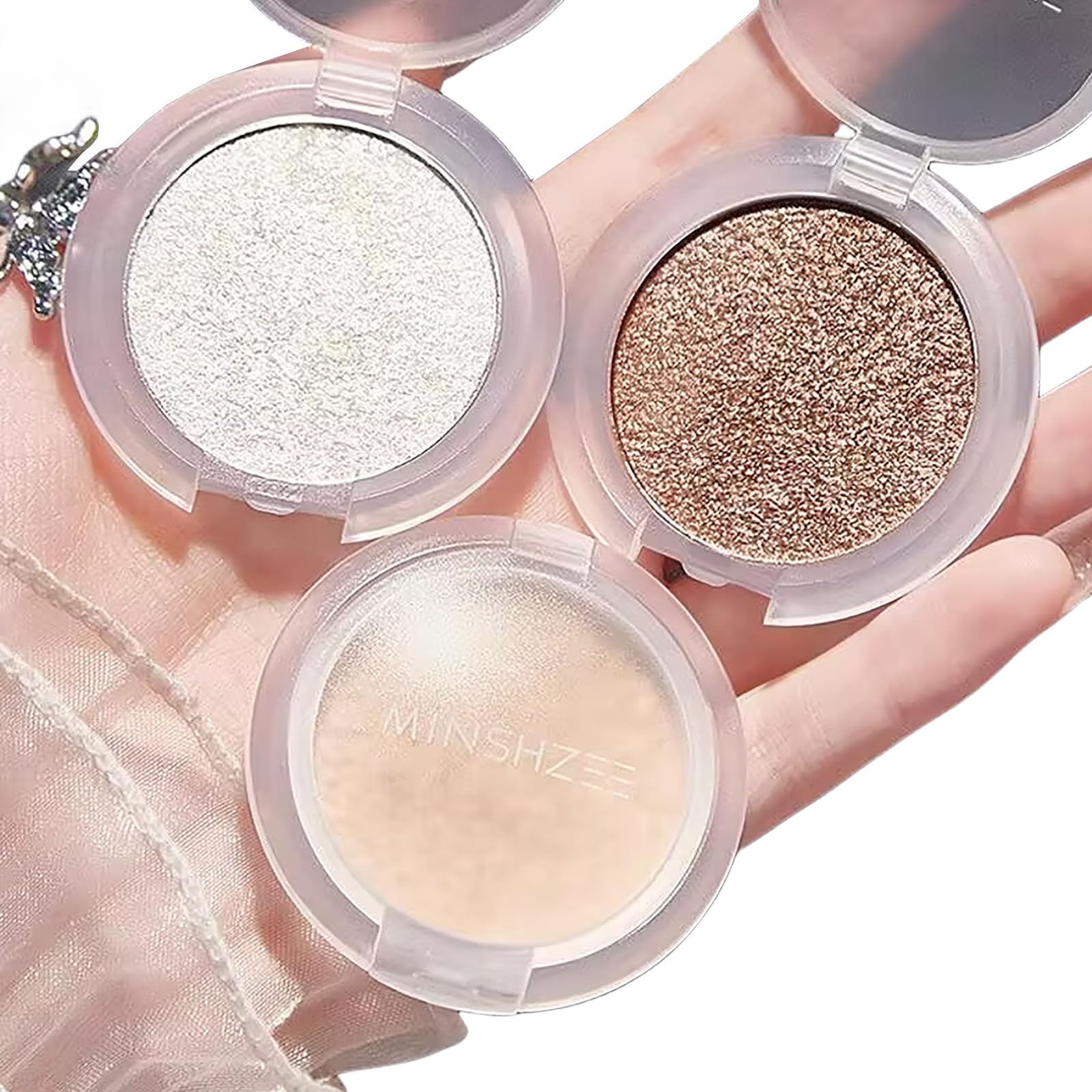 Amazon.co.jp: MINSHZEE ハイライト ハイライター パウダー
