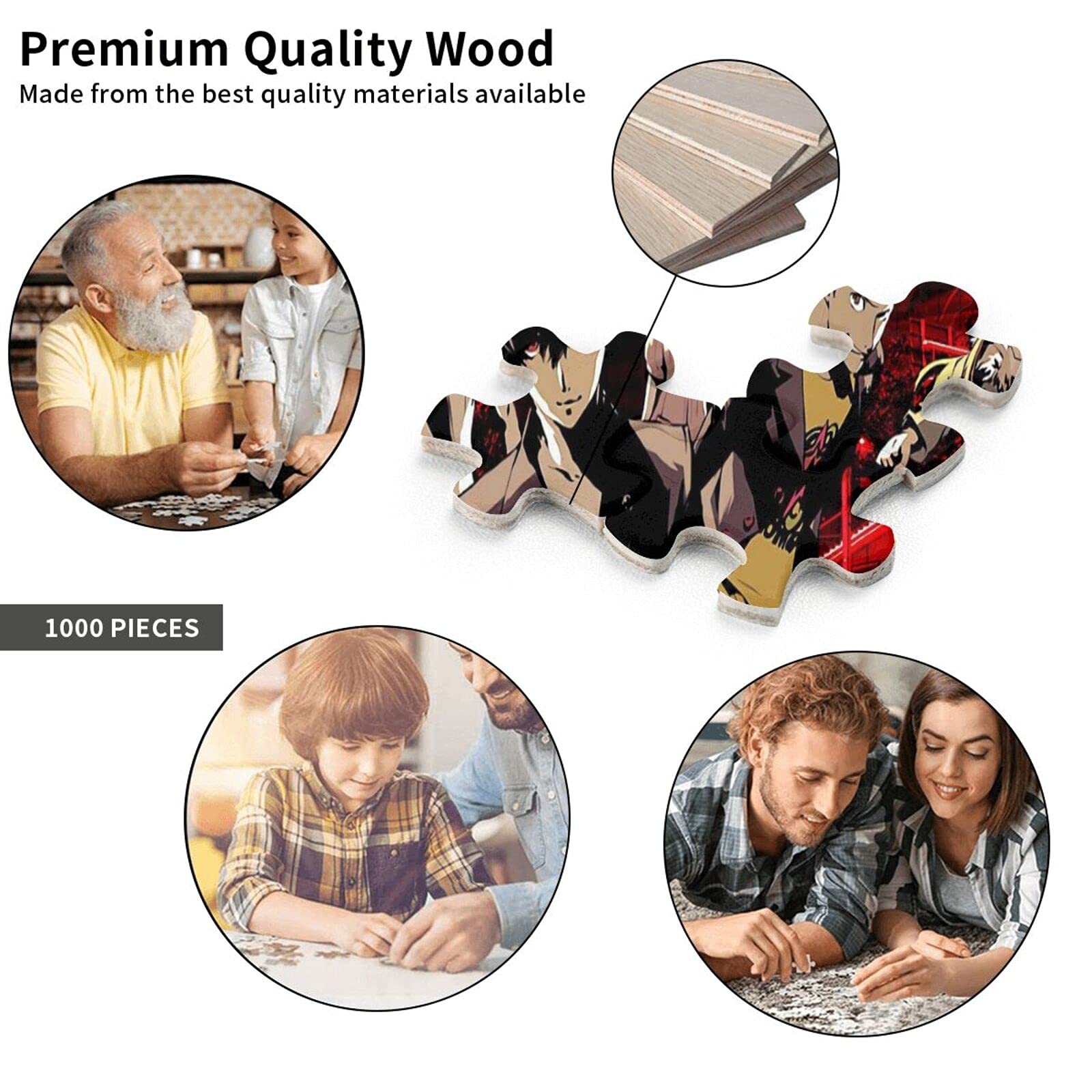 Amazon.co.jp: ペルソナ5パズル 1000ピースのパズル アルダルト