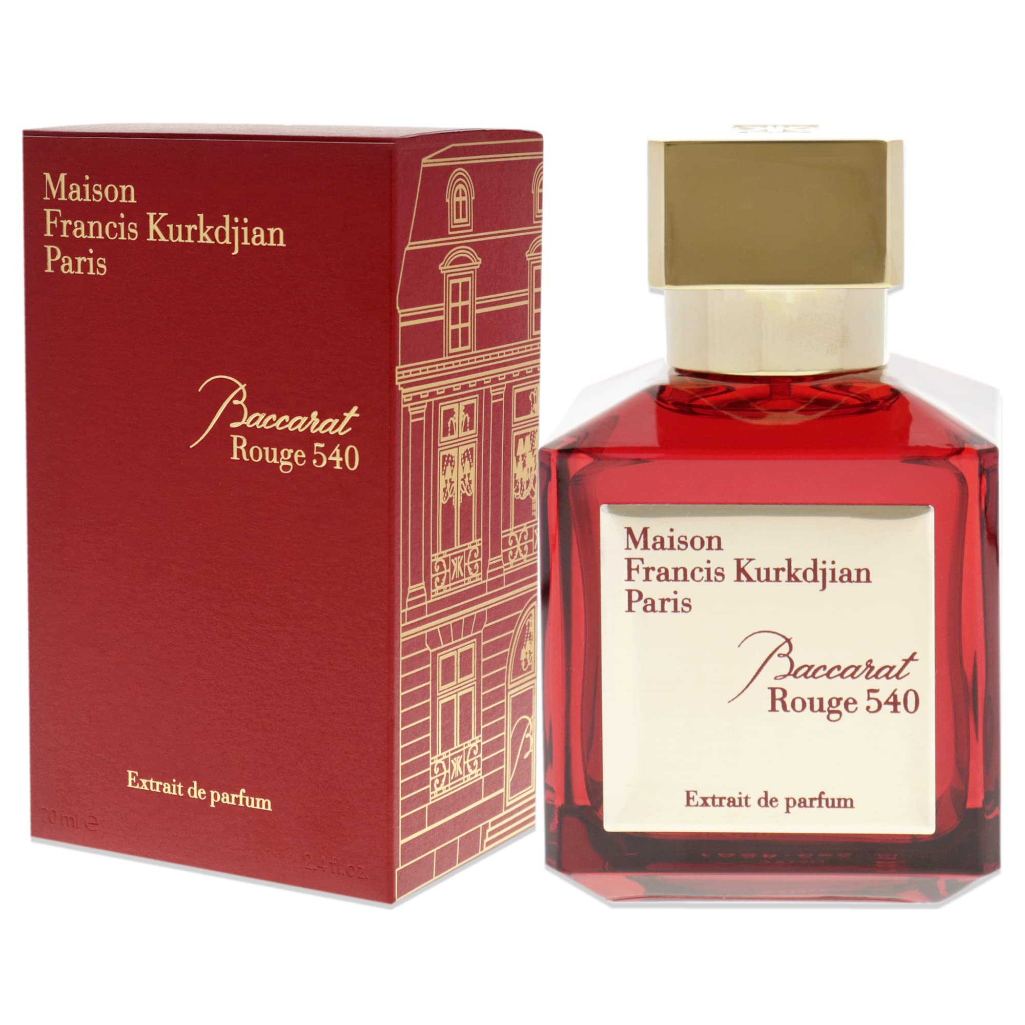 Amazon.com: Maison Francis Kurkdjian Baccarat Rouge 540 純香水,2.3