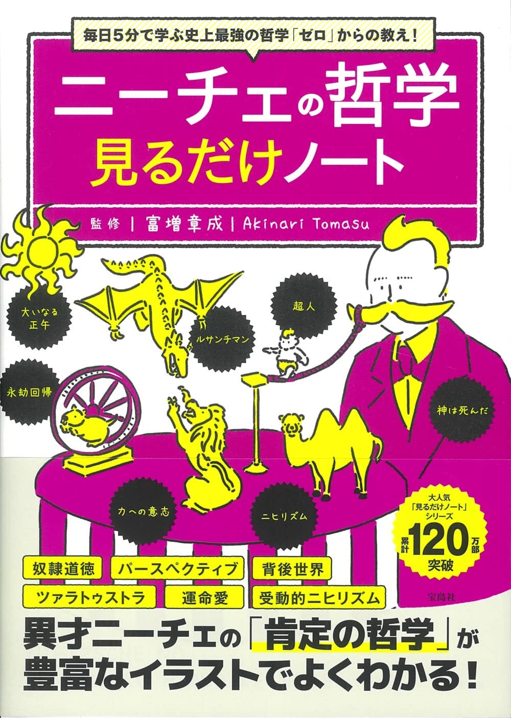 毎日5分で学ぶ史上最強の哲学「ゼロ」からの教え! ニーチェの哲学見る