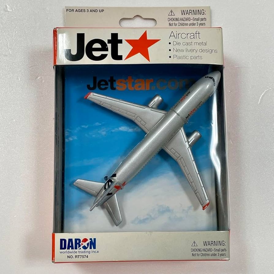 Amazon.co.jp: ジェットスター 飛行機模型 jet star : おもちゃ